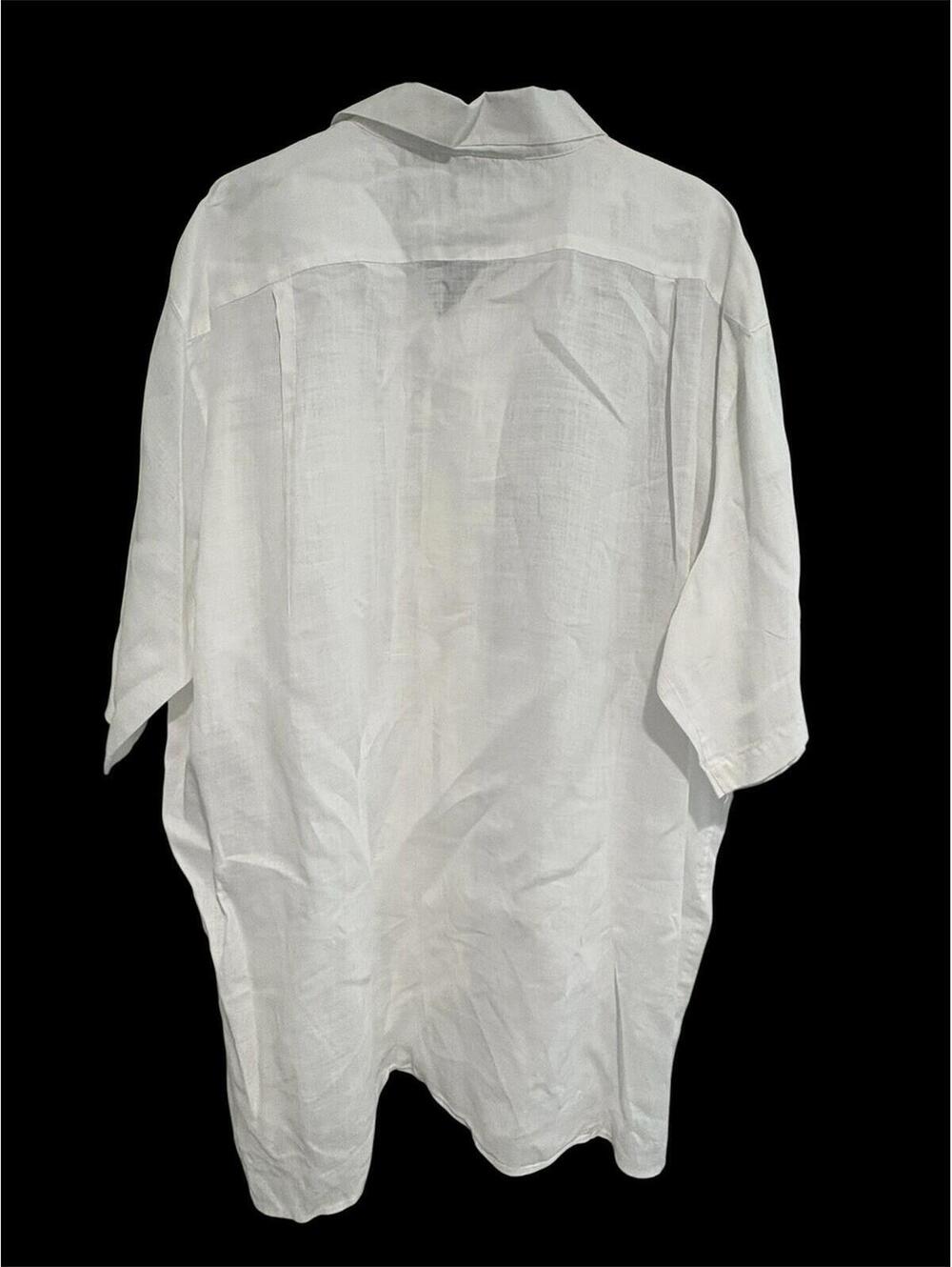 Successa Uomo Men’s 100% Linen Shirt 3XL SEE DESCRIPTION